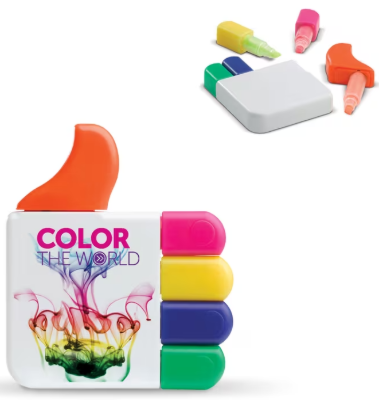 Textmarker-Set Hand