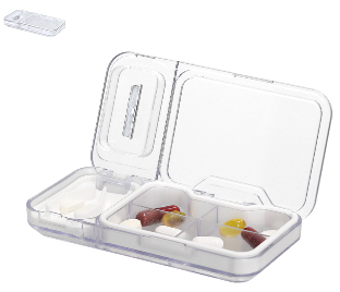 Pillendose mit Tablettenteiler