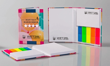 Haftnotiz-Buch Hardcover
